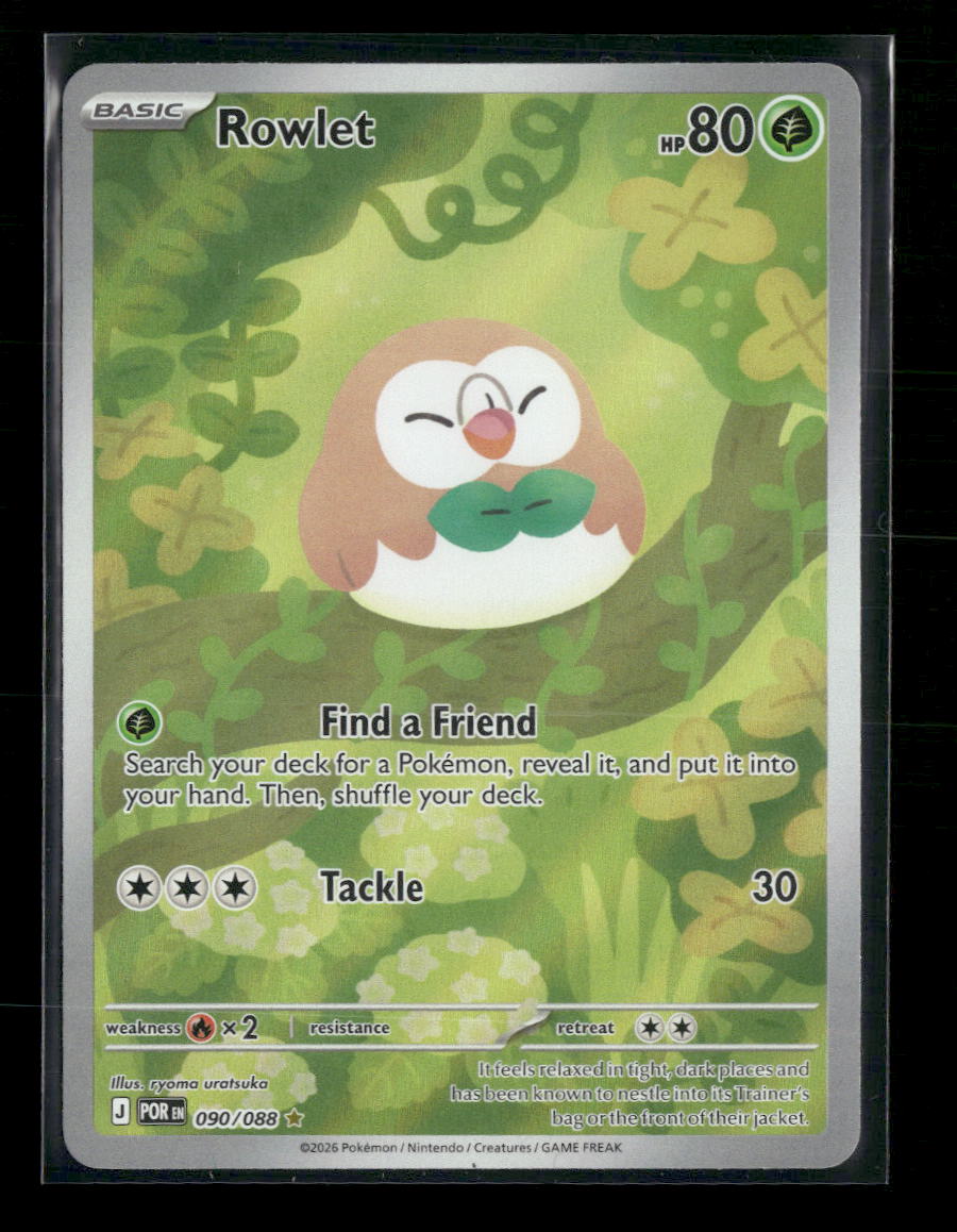 ME03: Perfect Order Rowlet #090/088 - Golden Apple Comics