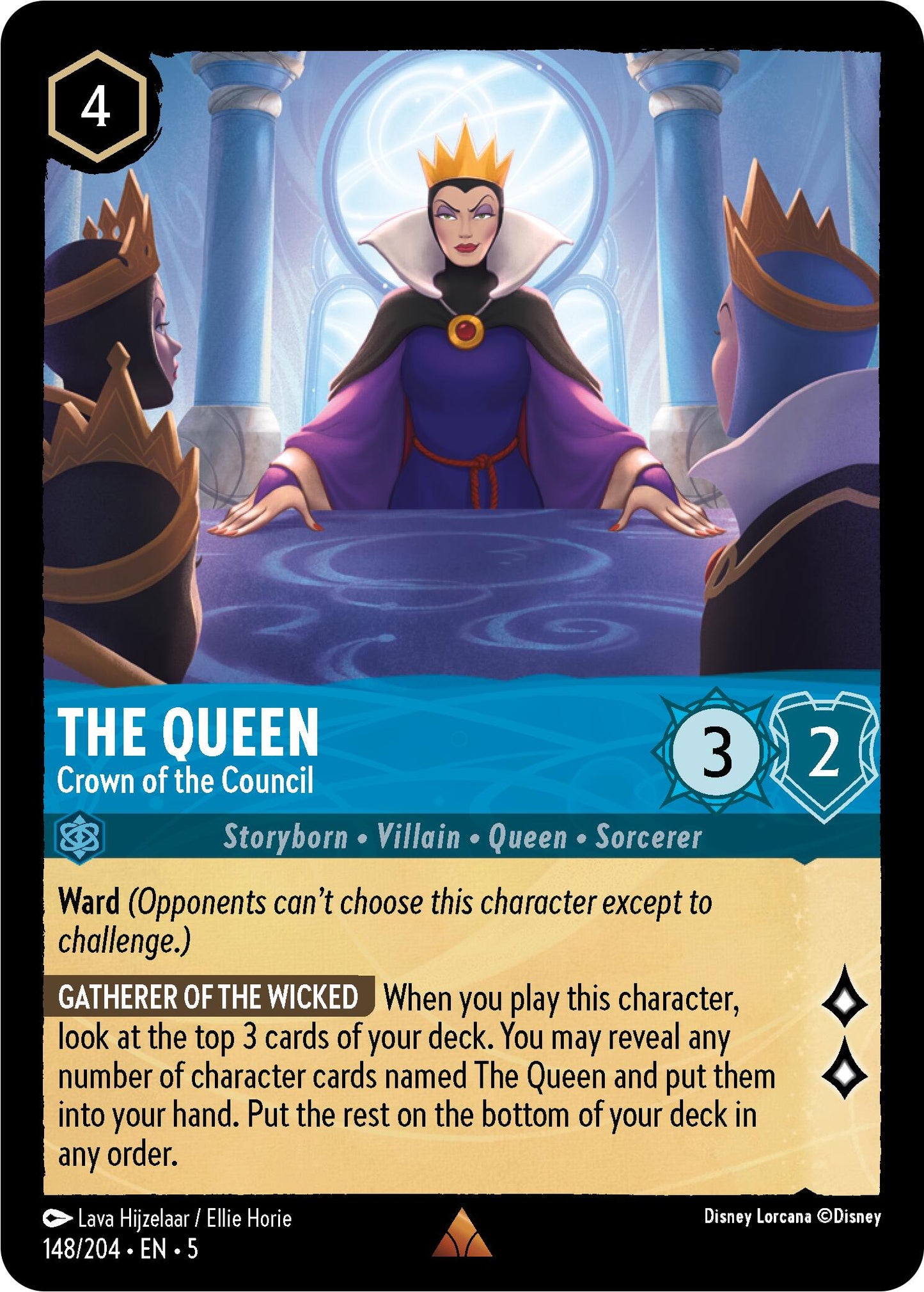 The Queen - Crown of the Council (148/204) - Shimmering Skies
