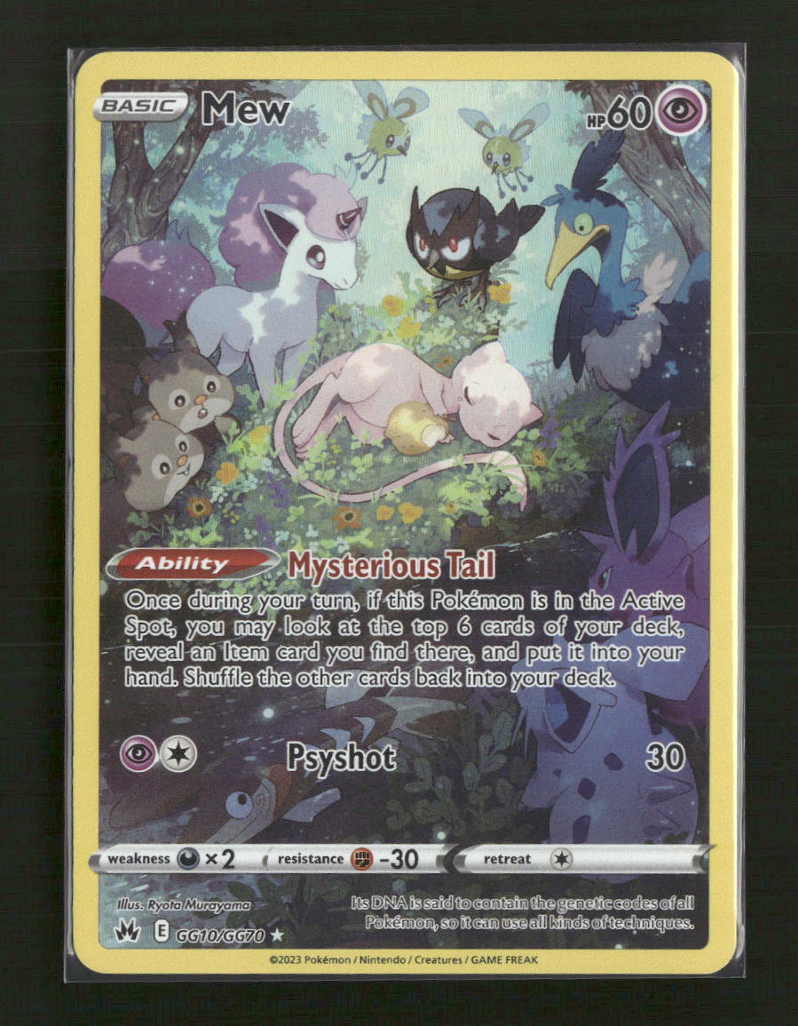 SWSH: Crown Zenith: Galarian Gallery Mew #GG10/GG70 - Golden Apple Comics