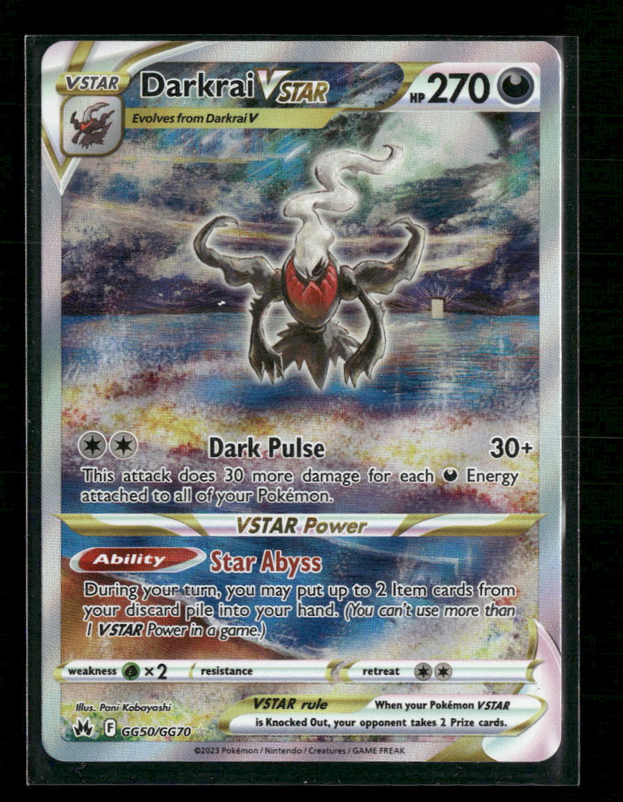 SWSH: Crown Zenith: Galarian Gallery Darkrai VSTAR #GG50/GG70 - Golden Apple Comics