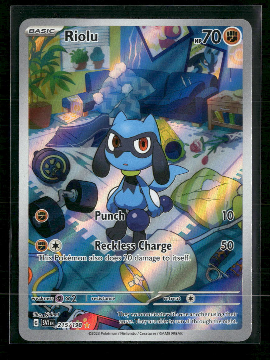 SV01: Scarlet & Violet Base Set Riolu #215/198 - Golden Apple Comics
