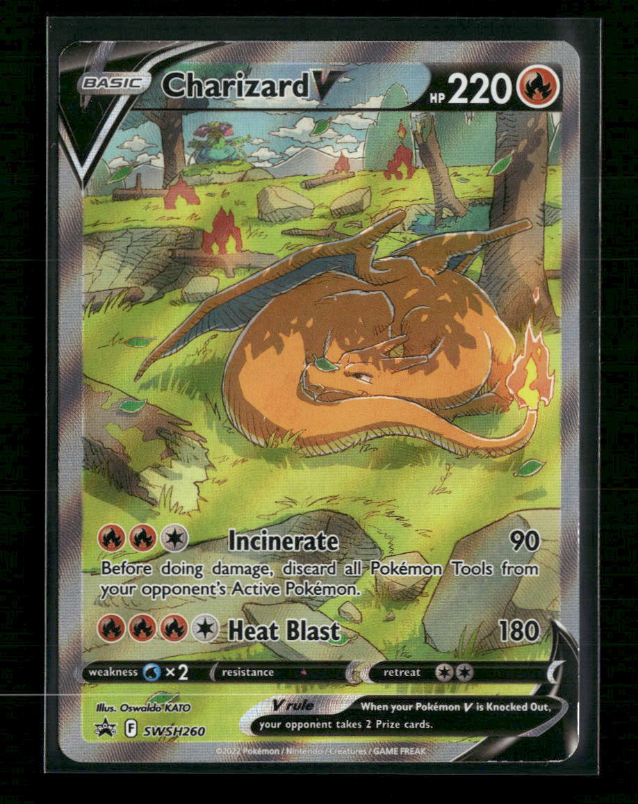 SWSH: Sword & Shield Promo Cards Charizard V #SWSH260 - Golden Apple Comics