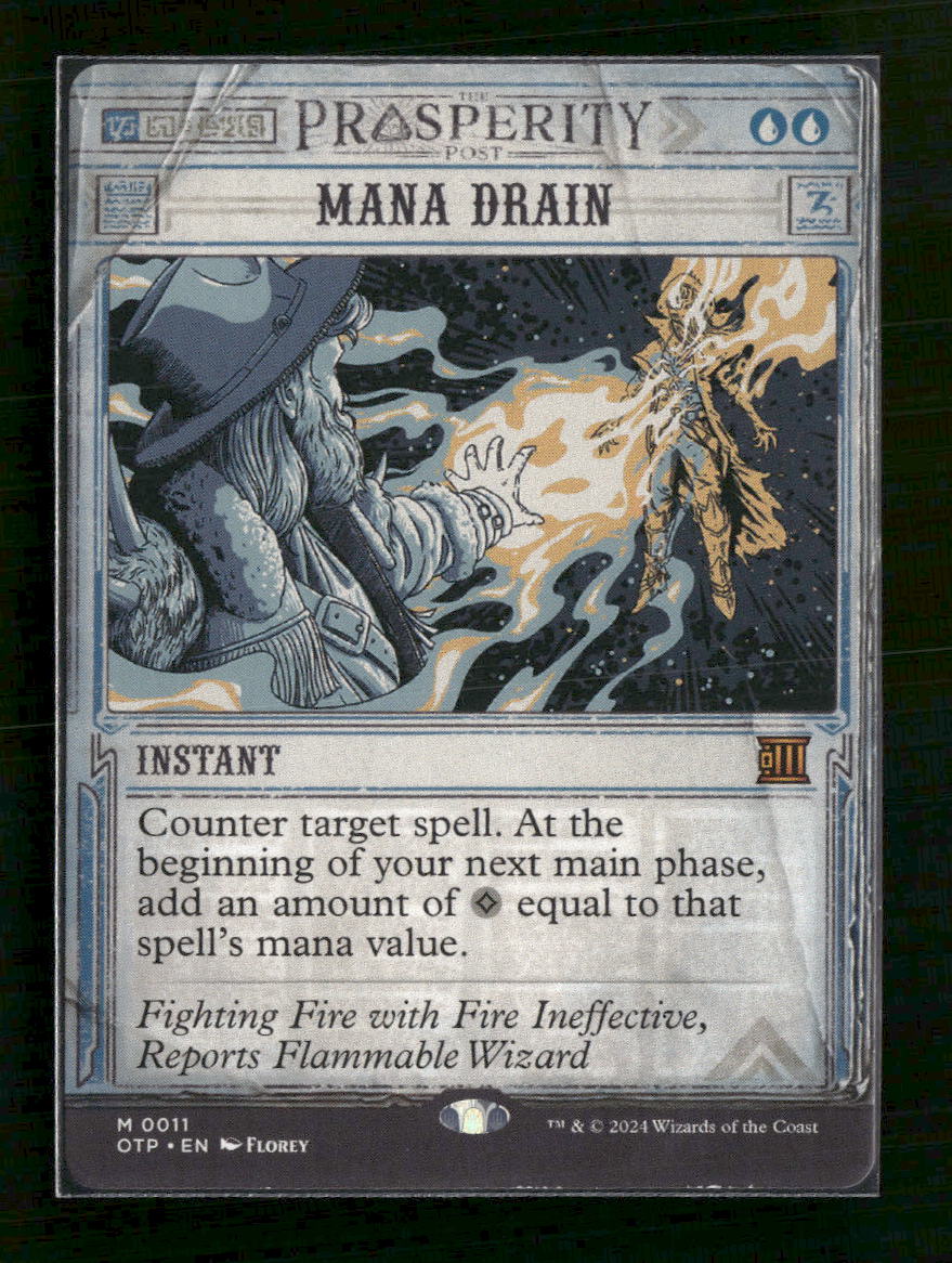 Outlaws of Thunder Junction: Breaking News Mana Drain #11 - Golden Apple Comics