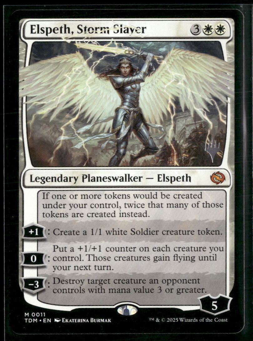 Promo Pack: Tarkir: Dragonstorm Elspeth, Storm Slayer #11 - Golden Apple Comics