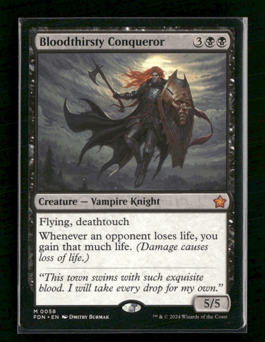 Foundations Bloodthirsty Conqueror #58 - Golden Apple Comics