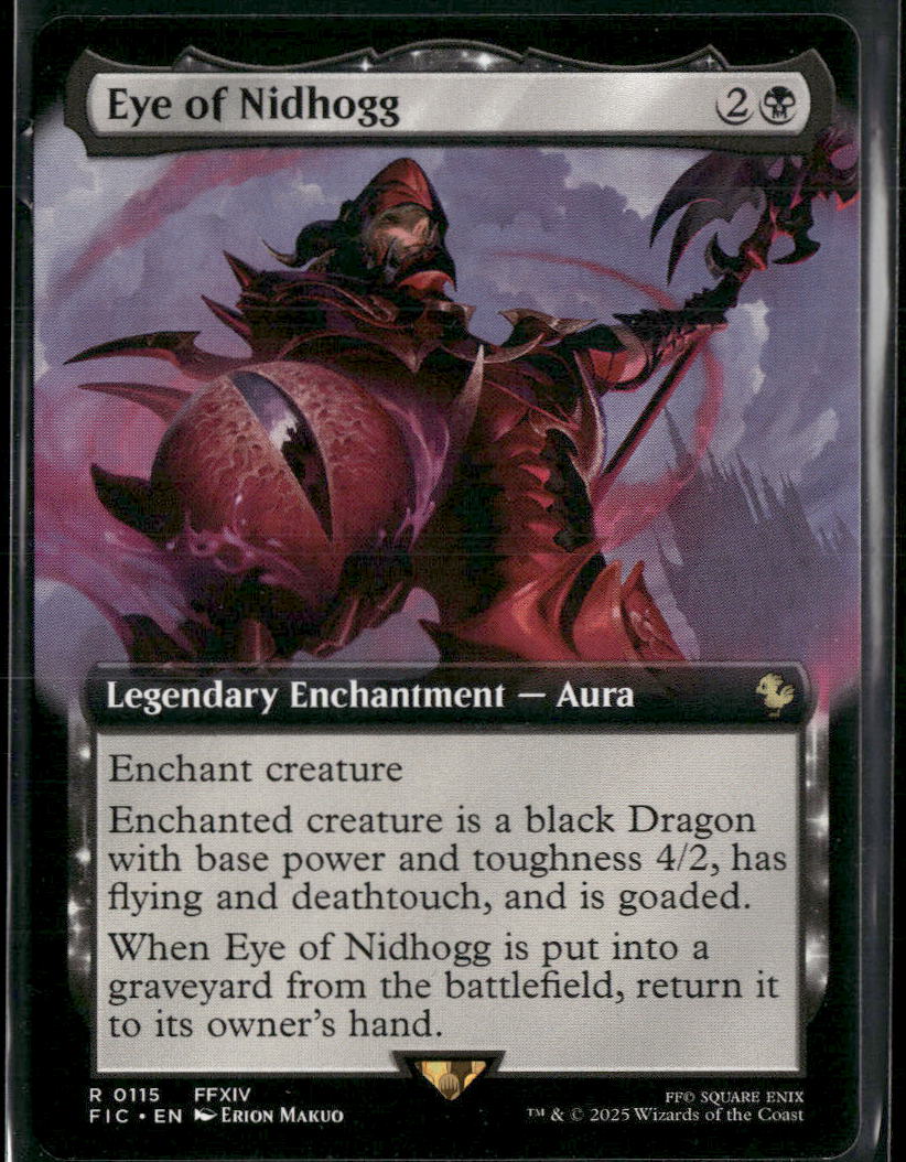 Commander: FINAL FANTASY Eye of Nidhogg (Extended Art) #115 - Golden Apple Comics