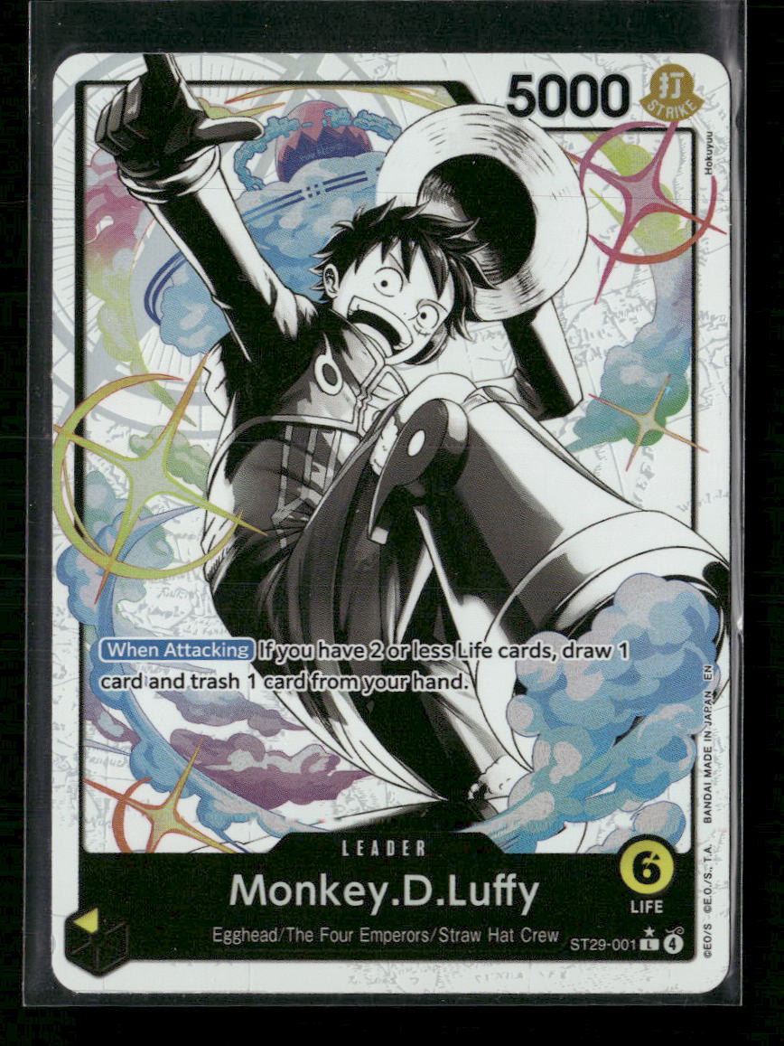 Starter Deck 29: Egghead Monkey.D.Luffy (001) (Parallel) #ST29-001 - Golden Apple Comics