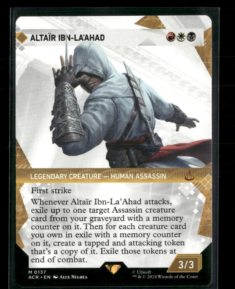 Universes Beyond: Assassin's Creed Altair Ibn-La'Ahad (Showcase) #137 - Golden Apple Comics