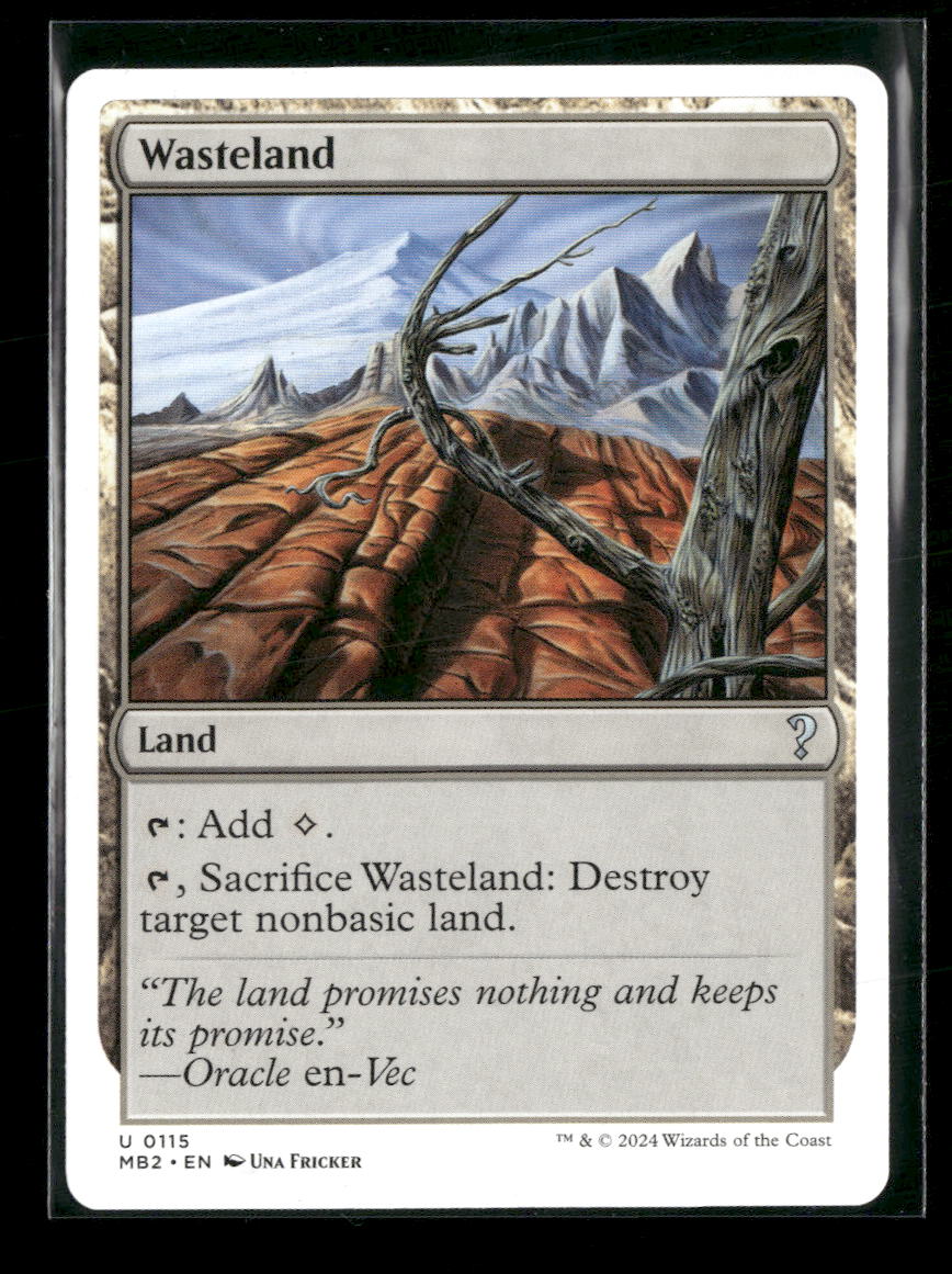 Mystery Booster 2 Wasteland (White Border) #115 - Golden Apple Comics