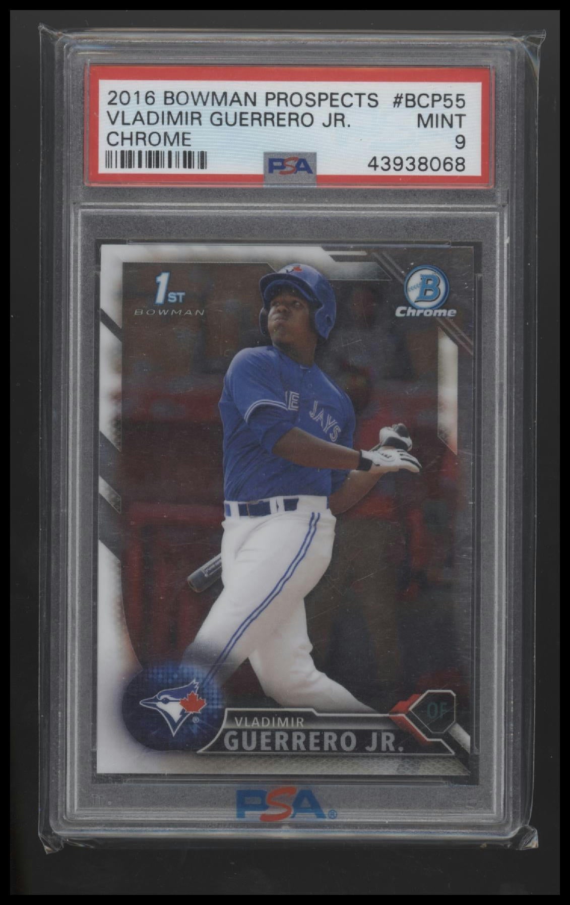 2016 Bowman Prospects Chrome Vladimir Guerrero Jr. 9 PSA #BCP55 - Golden Apple Comics