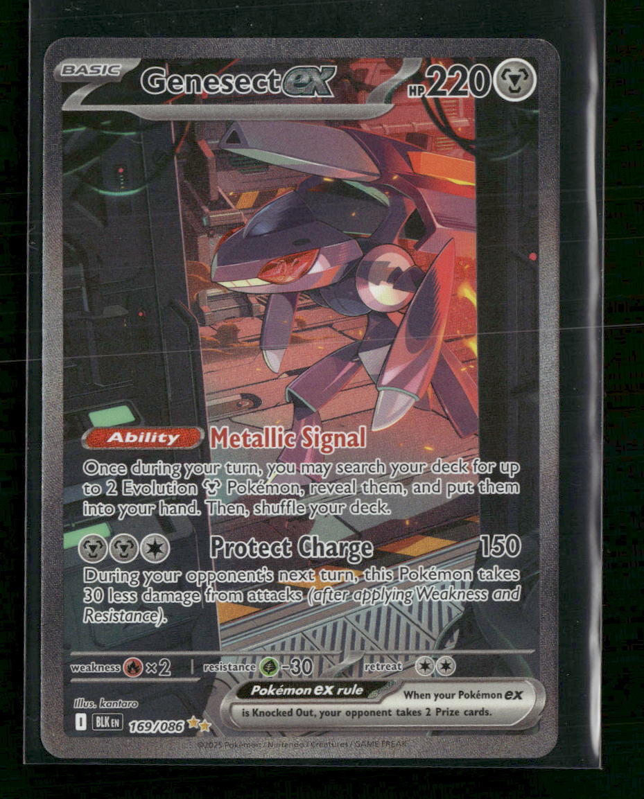 SV: Black Bolt Genesect ex #169/086 - Golden Apple Comics
