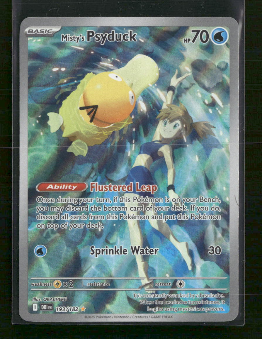 SV10: Destined Rivals Misty's Psyduck #193/182 - Golden Apple Comics