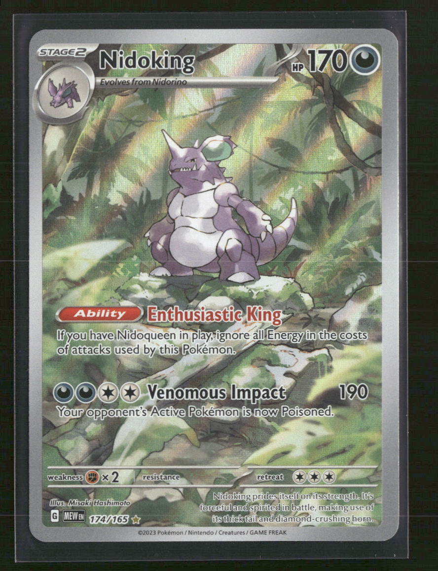 SV: Scarlet & Violet 151 Nidoking #174/165 - Golden Apple Comics