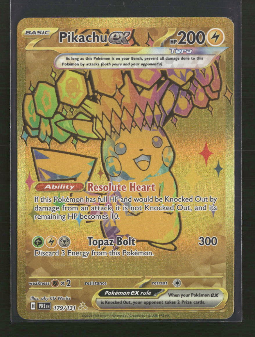 SV08: Surging Sparks Pikachu ex #247/191 - Golden Apple Comics