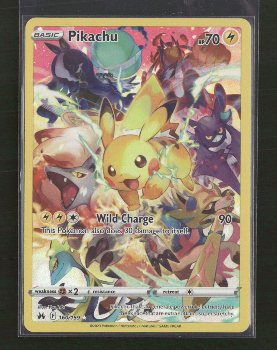 SWSH: Crown Zenith Pikachu (Secret) #160/159 - Golden Apple Comics