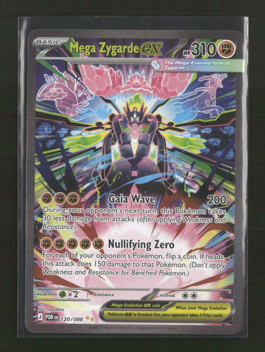 ME03: Perfect Order Mega Zygarde ex #120/088 - Golden Apple Comics