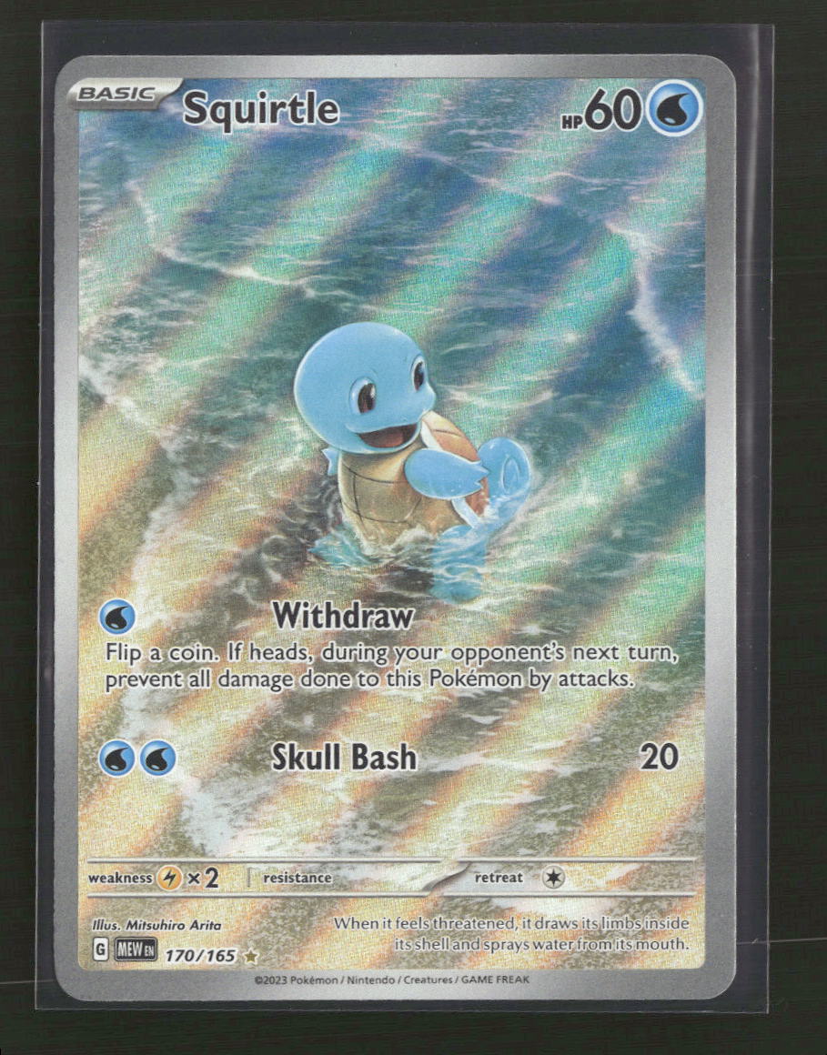 SV: Scarlet & Violet 151 Squirtle #170/165 - Golden Apple Comics