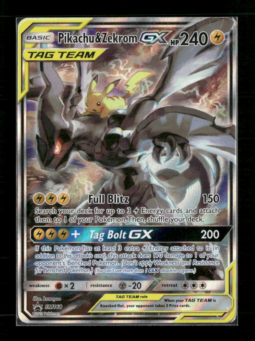 SM Promos Pikachu & Zekrom GX #SM168 - Golden Apple Comics