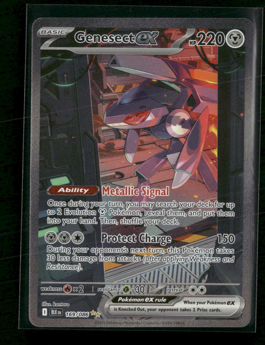 SV: Black Bolt Genesect ex #169/086 - Golden Apple Comics