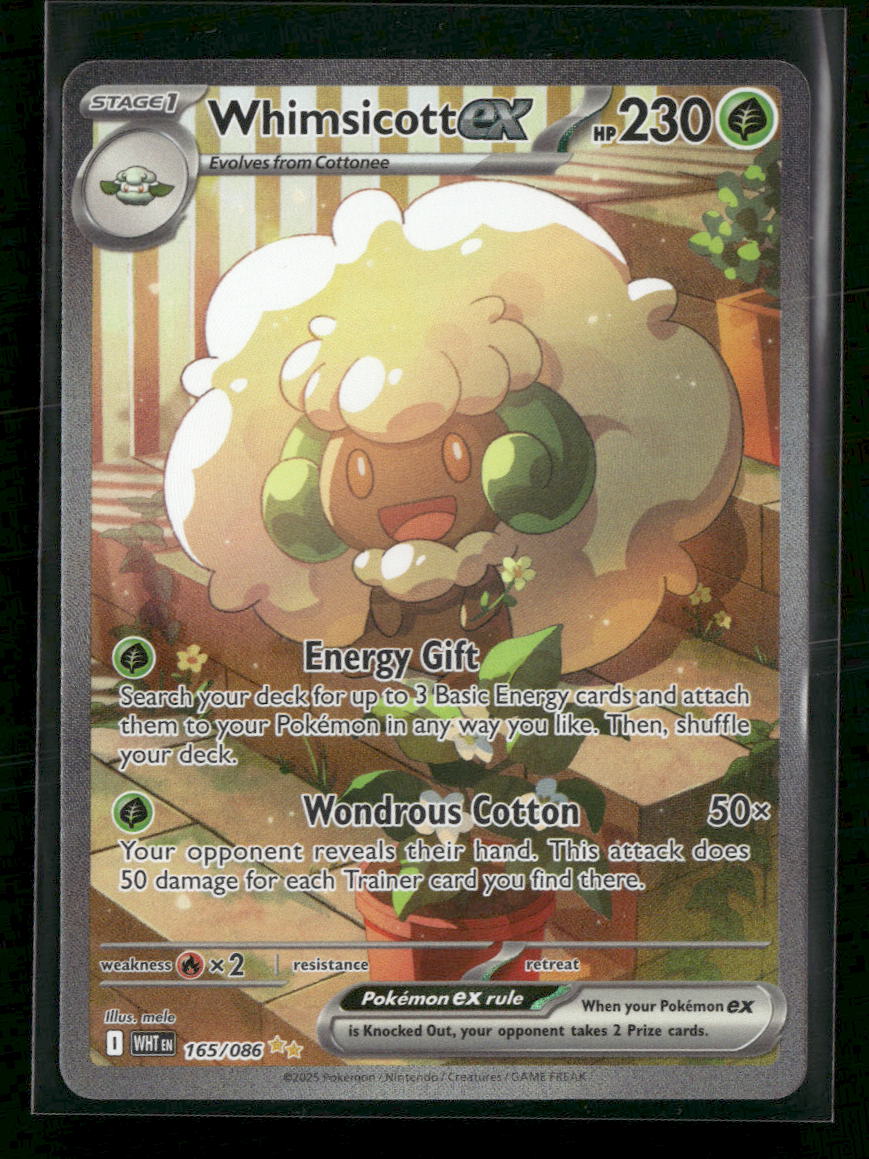 SV: White Flare Whimsicott ex #165/086 - Golden Apple Comics