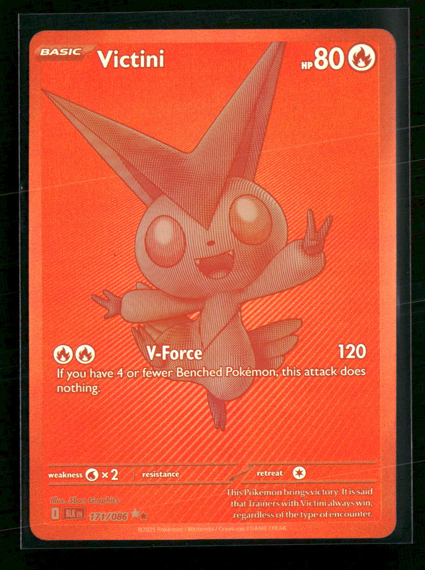 SV: Black Bolt Victini #171/086 - Golden Apple Comics