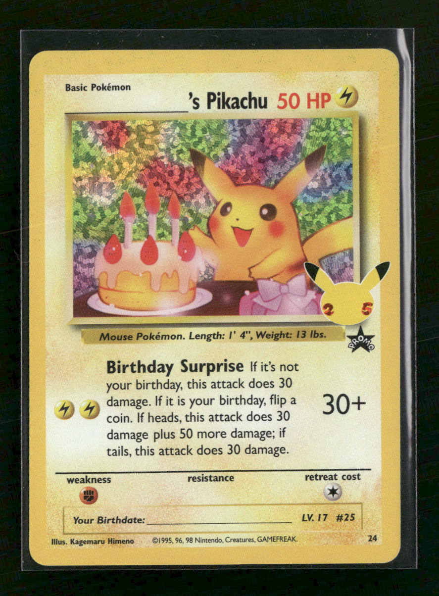 Celebrations: Classic Collection ______'s Pikachu #24/53 - Golden Apple Comics