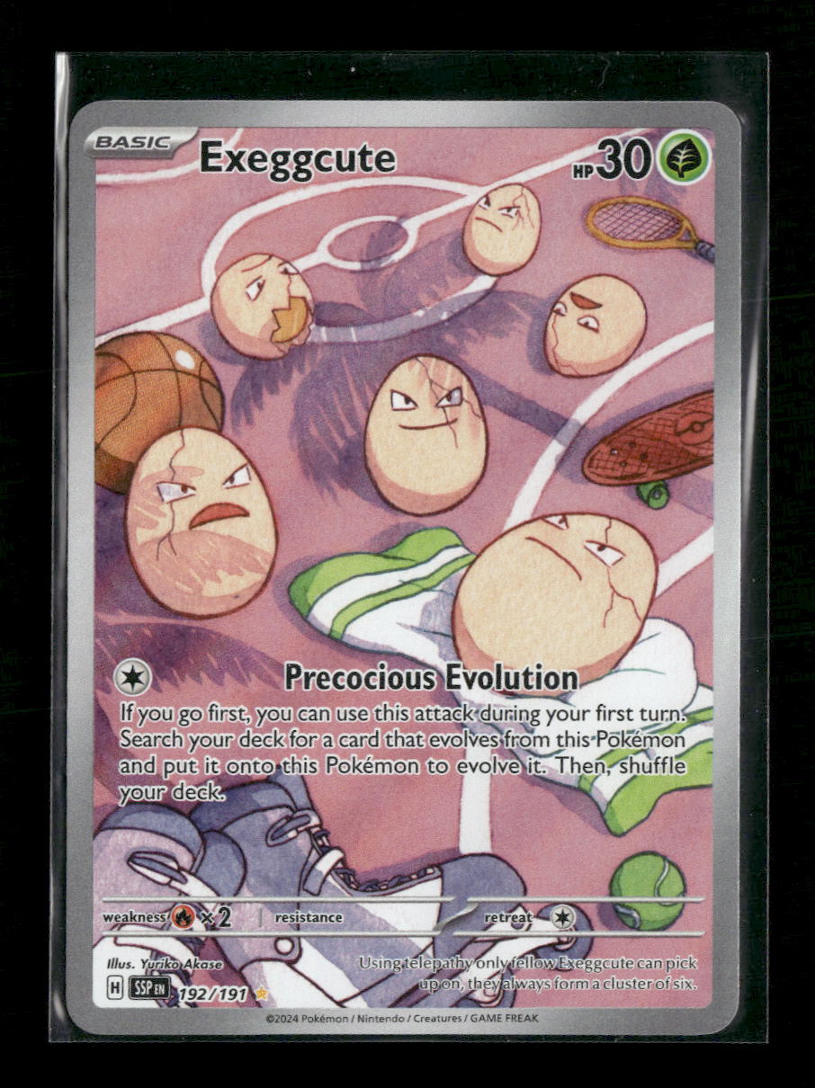 SV08: Surging Sparks Exeggcute #192/191 - Golden Apple Comics