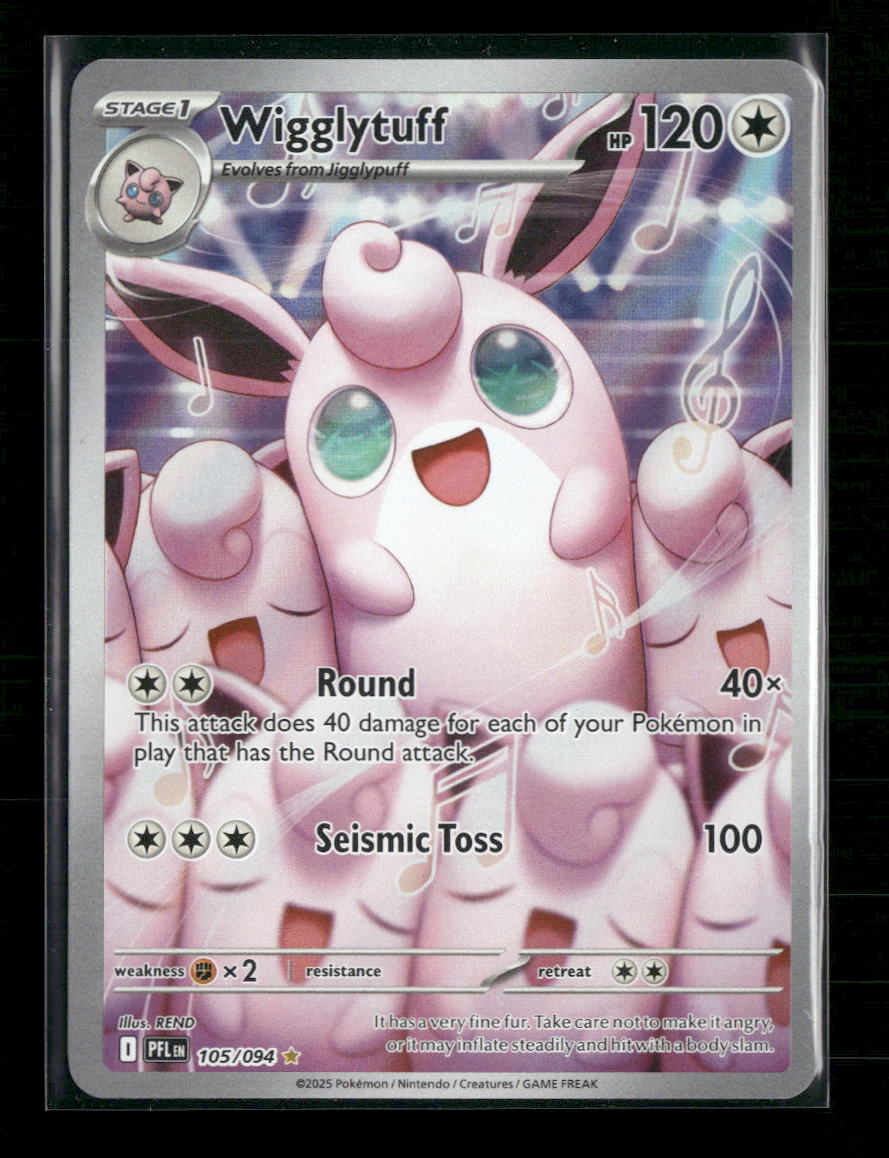 ME02: Phantasmal Flames Wigglytuff #105/094 - Golden Apple Comics
