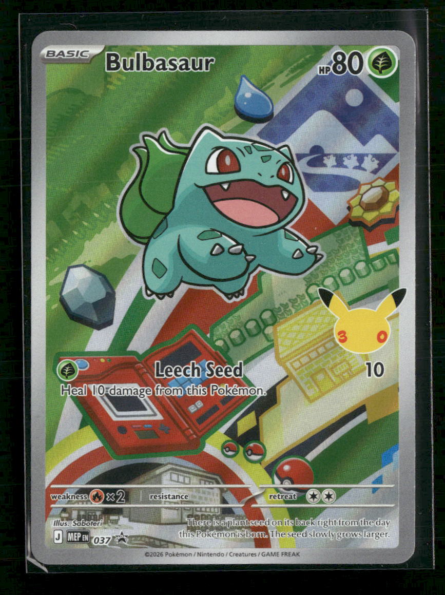 ME: Mega Evolution Promo Bulbasaur #037 - Golden Apple Comics