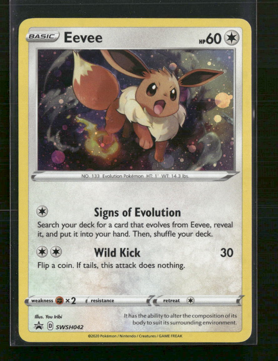 SWSH: Sword & Shield Promo Cards Eevee #SWSH042 - Golden Apple Comics