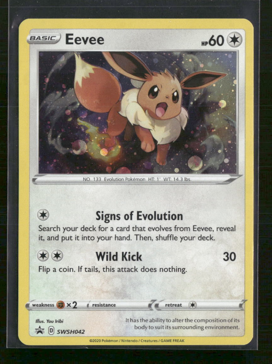 SWSH: Sword & Shield Promo Cards Eevee #SWSH042 - Golden Apple Comics