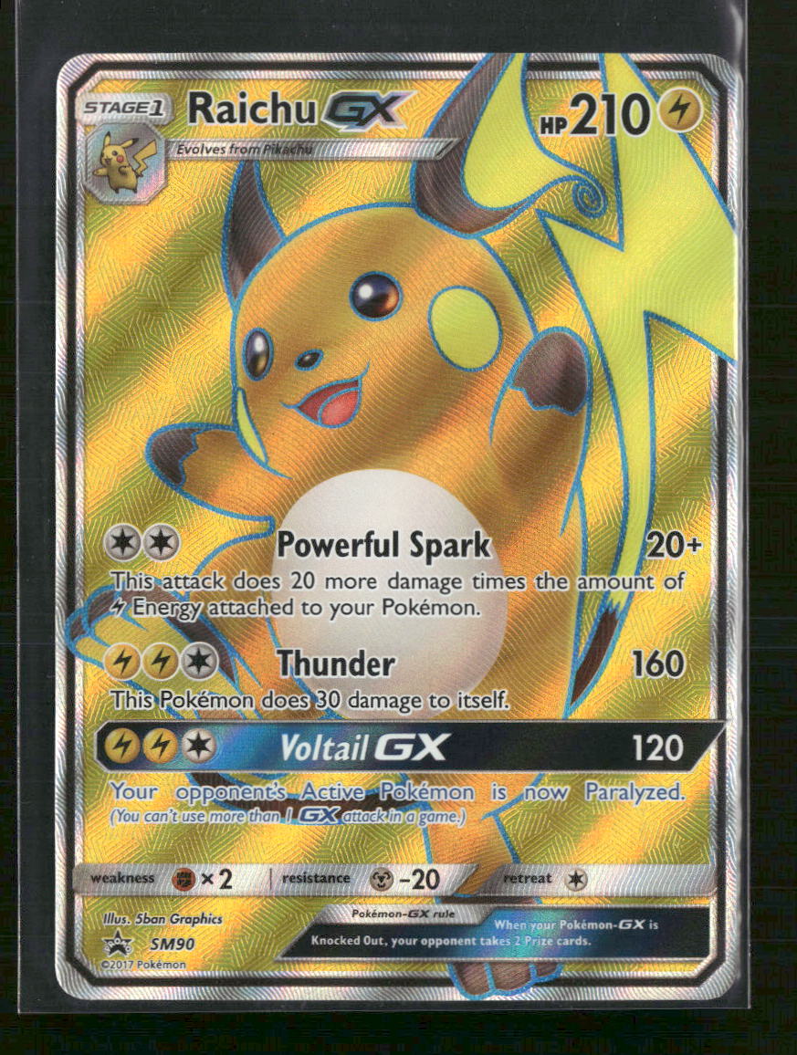 SM Promos Raichu GX #SM90 - Golden Apple Comics