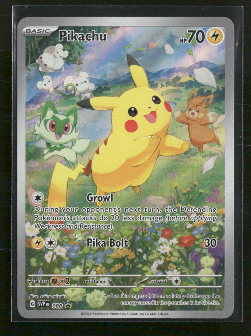 SV: Scarlet & Violet Promo Cards Pikachu #088 - Golden Apple Comics