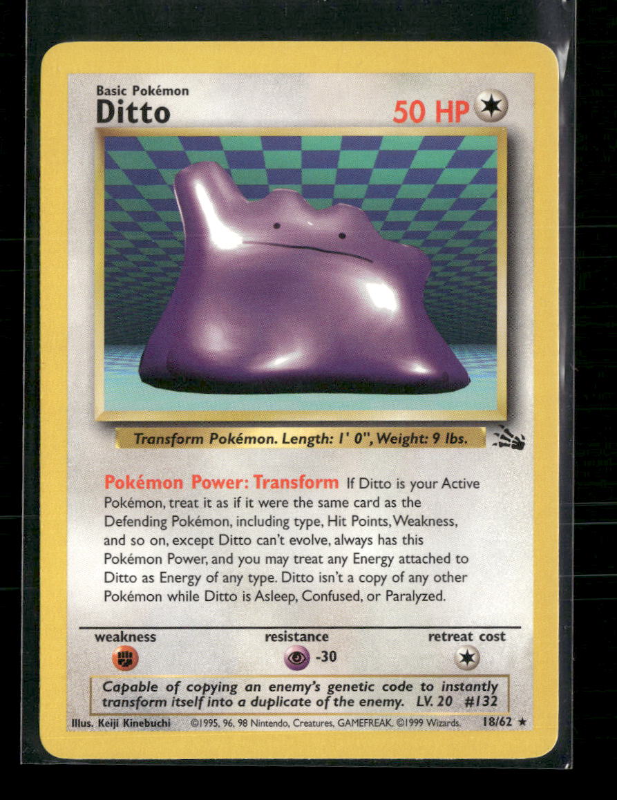 Fossil Ditto (18) #18/62 - Golden Apple Comics