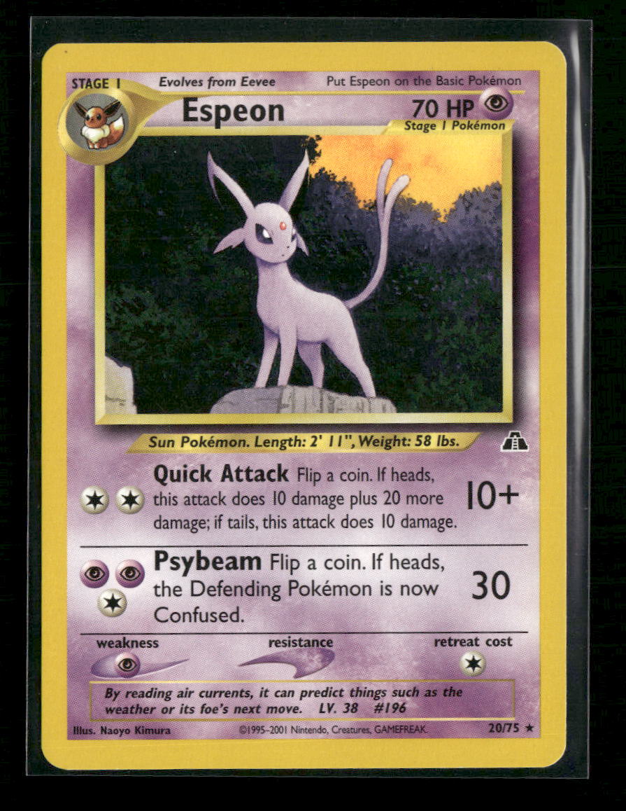 Neo Discovery Espeon (20) #20/75 - Golden Apple Comics