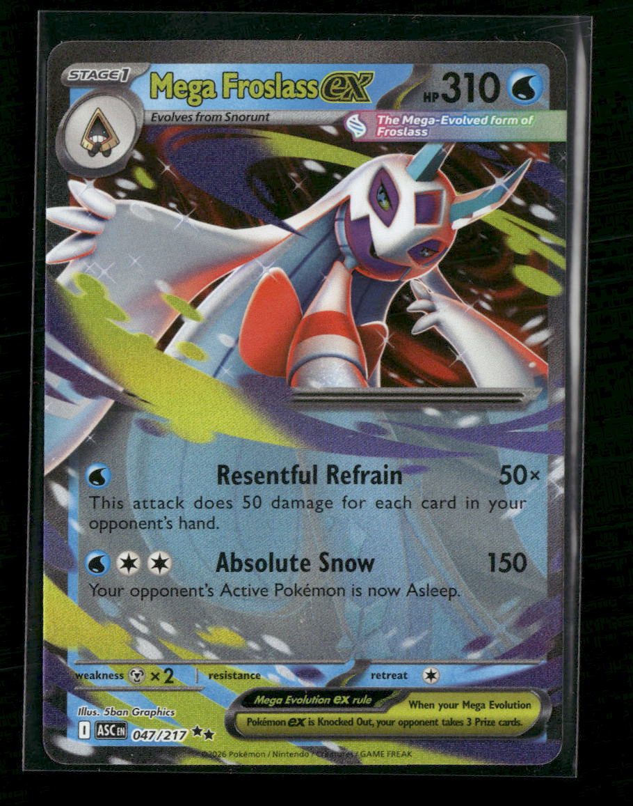 ME: Ascended Heroes Mega Froslass ex #047/217 - Golden Apple Comics