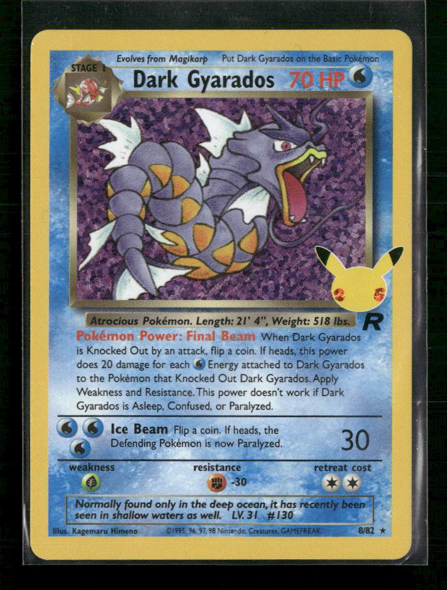 Celebrations: Classic Collection Dark Gyarados #8/82 - Golden Apple Comics
