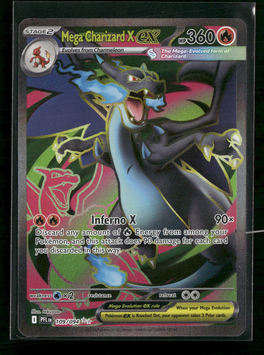 ME02: Phantasmal Flames Mega Charizard X ex #109/094 - Golden Apple Comics
