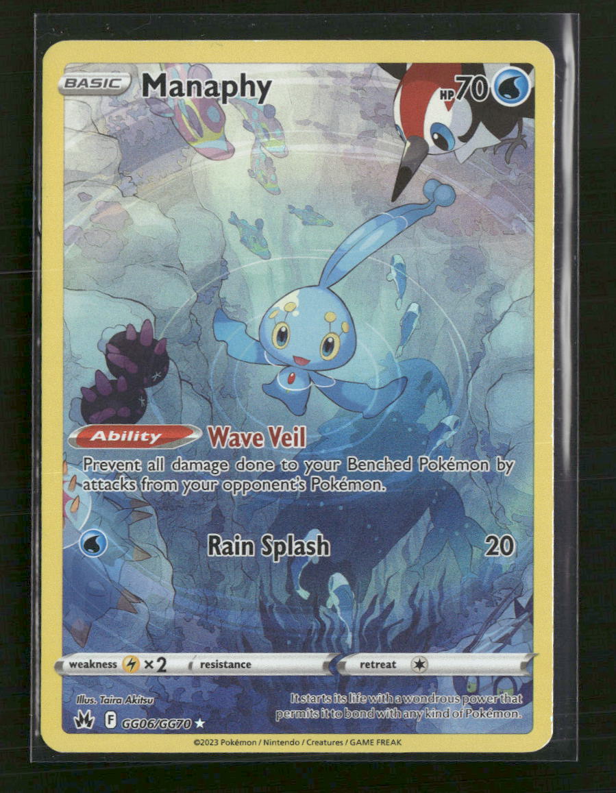 SWSH: Crown Zenith: Galarian Gallery Manaphy #GG06/GG70 - Golden Apple Comics