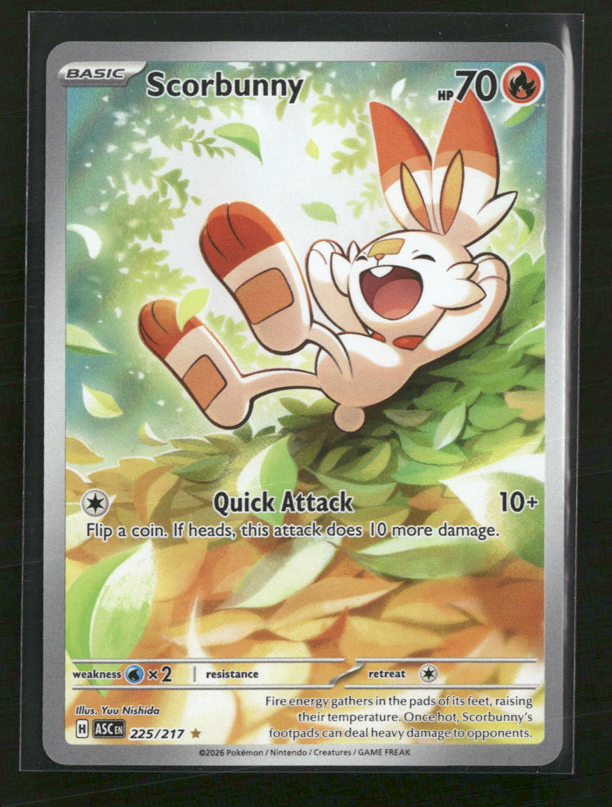 ME: Ascended Heroes Scorbunny #225/217 - Golden Apple Comics
