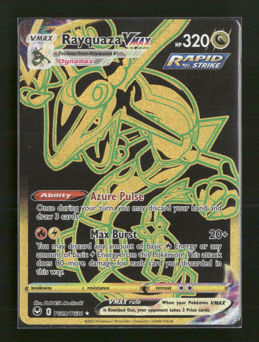 SWSH12: Silver Tempest Trainer Gallery Rayquaza VMAX (Secret) #TG29/TG30 - Golden Apple Comics
