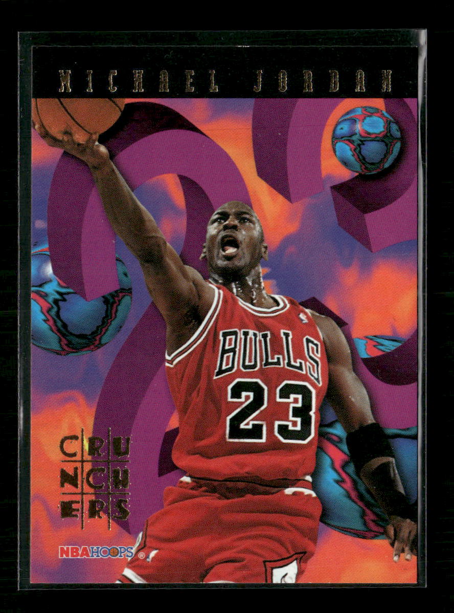 1995-96 Hoops Number Crunchers Michael Jordan #1 - Golden Apple Comics