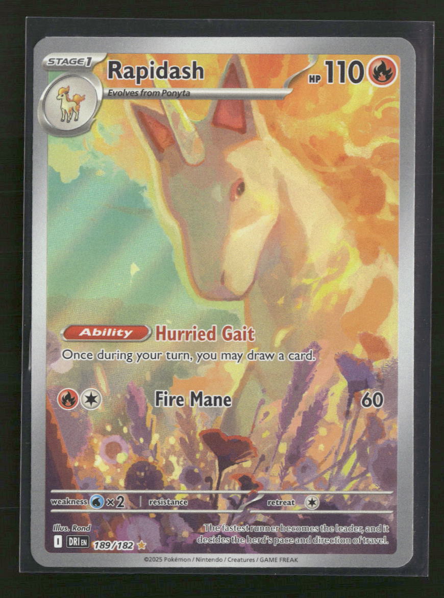 SV10: Destined Rivals Rapidash #189/182 - Golden Apple Comics