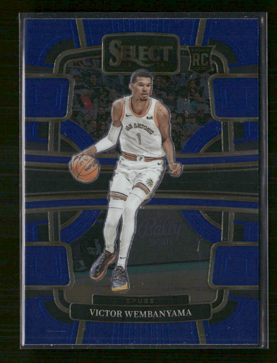 2023-24 Panini Select Blue (Retail Base) Victor Wembanyama Rookie #87 - Golden Apple Comics