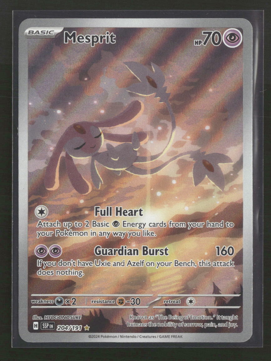 SV08: Surging Sparks Mesprit #204/191 - Golden Apple Comics