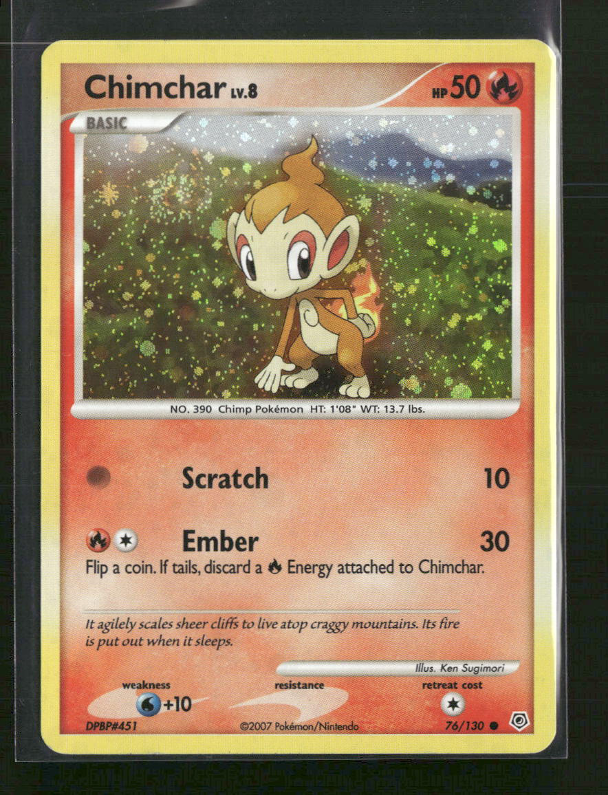 Miscellaneous Cards & Products Chimchar #076/130 - Golden Apple Comics