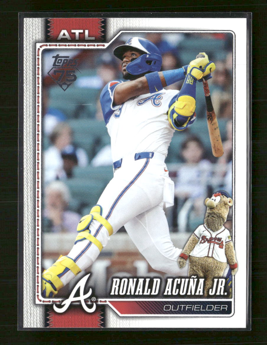 2026 Topps Hidden Mascots Ronald Acuna Jr. #50 - Golden Apple Comics