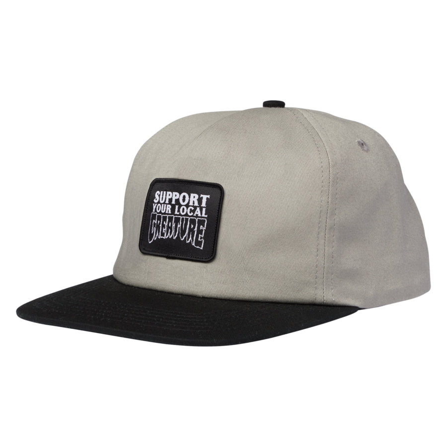 Creature Support Patch Snapback Mid Profile Hat