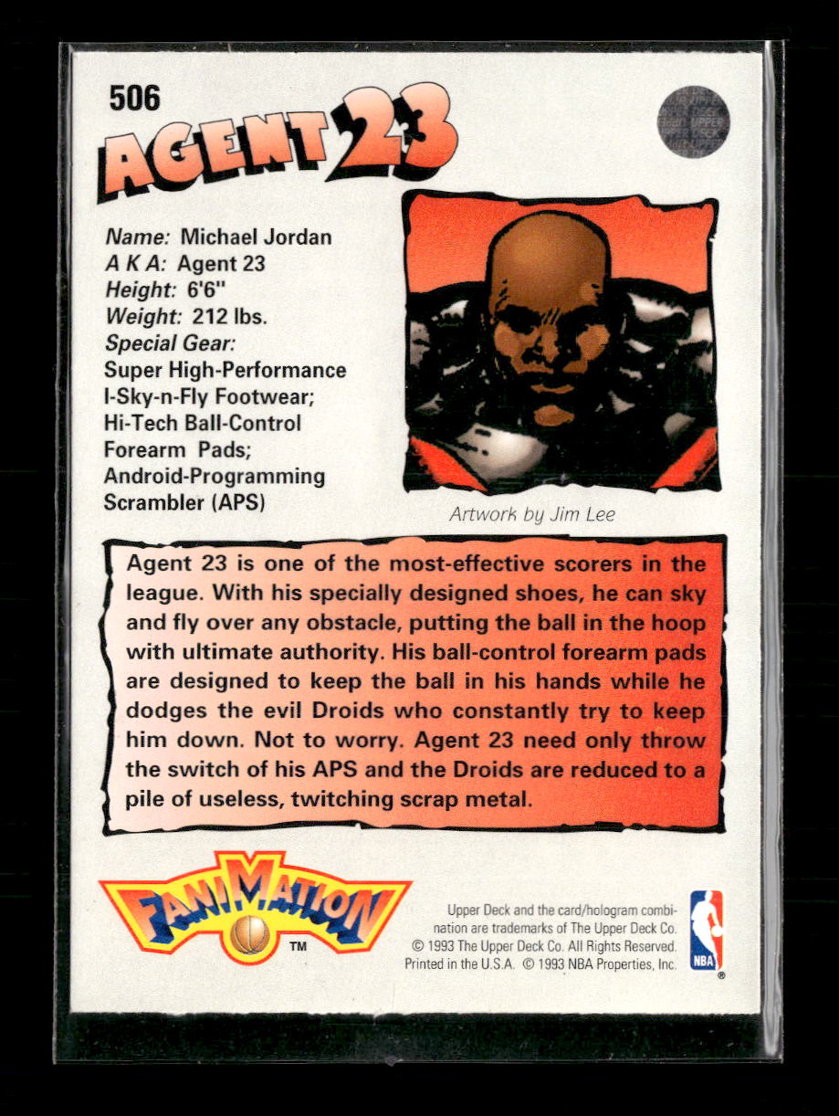 1992-93 Upper Deck European (French) Michael Jordan #86 - Golden Apple Comics
