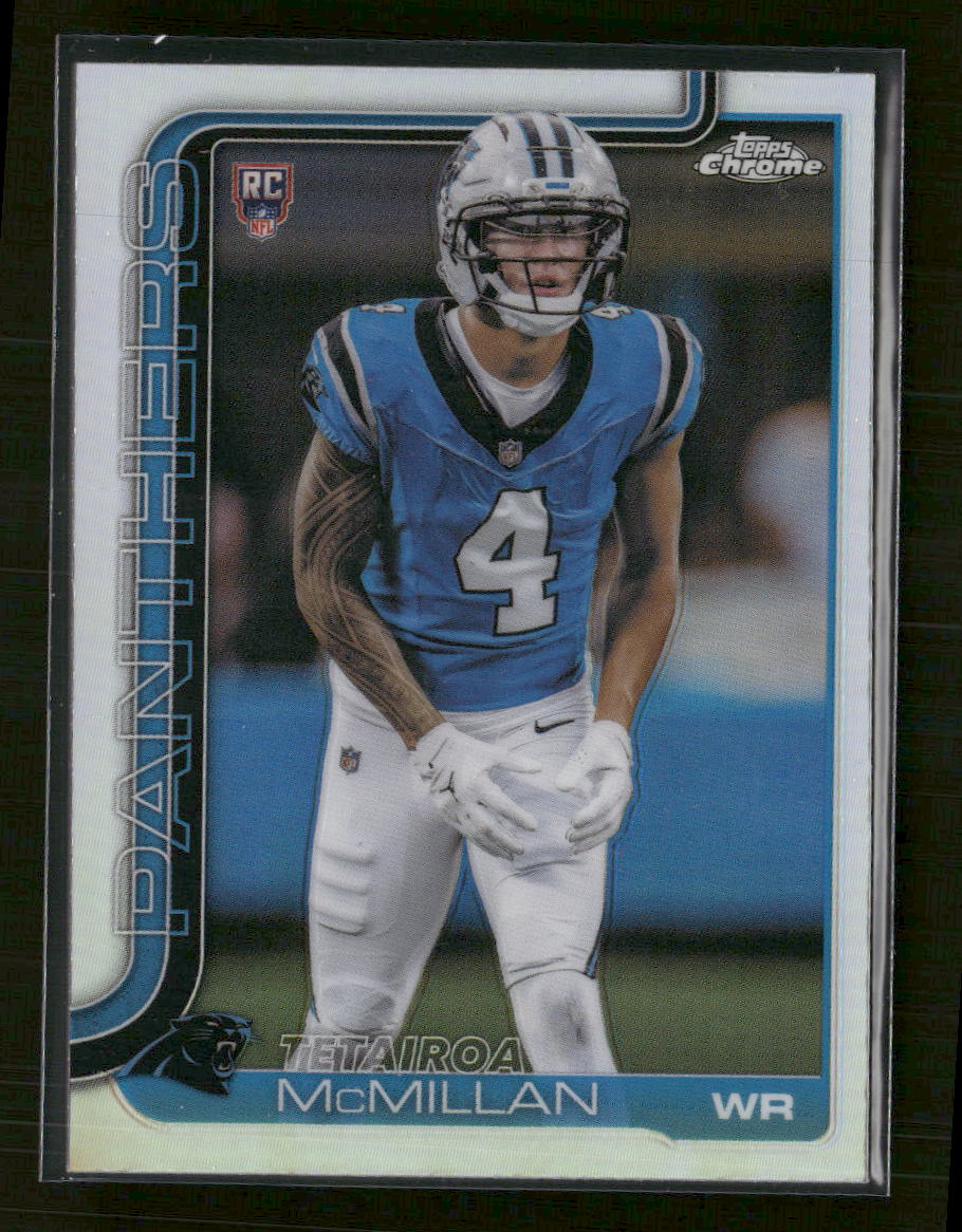 2025 Topps Chrome Refractor Tetairoa McMillan Rookie #326 - Golden Apple Comics